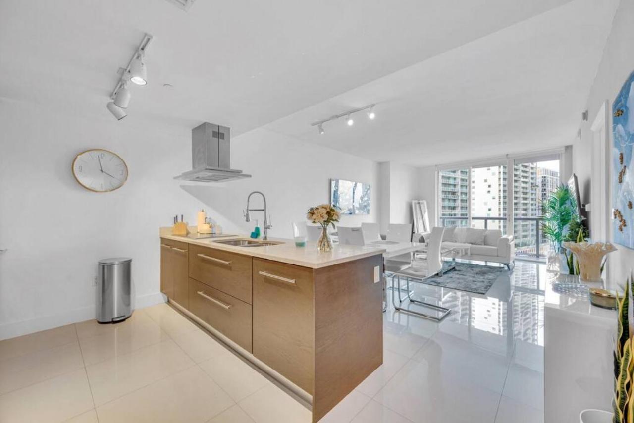 Apartament Modern 1 Bed Icon Brickell With Amazing Views Miami Zewnętrze zdjęcie